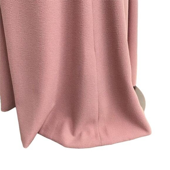 Dress the Population Diana Gown Size Small Blush Side Slit Cold Shoulder New - Picture 12 of 15